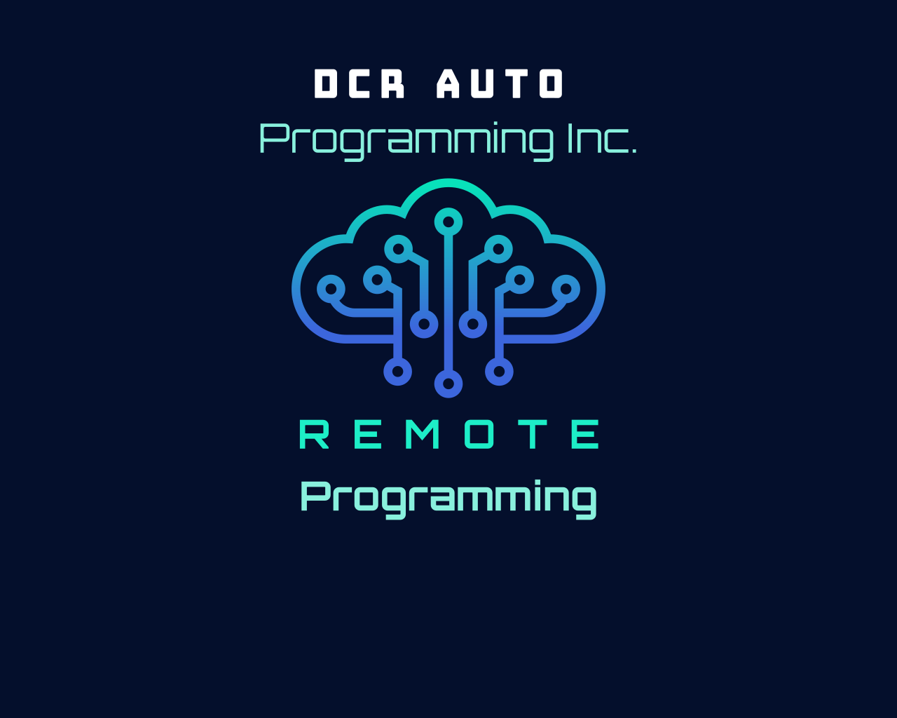 DCR Auto Programming Inc.